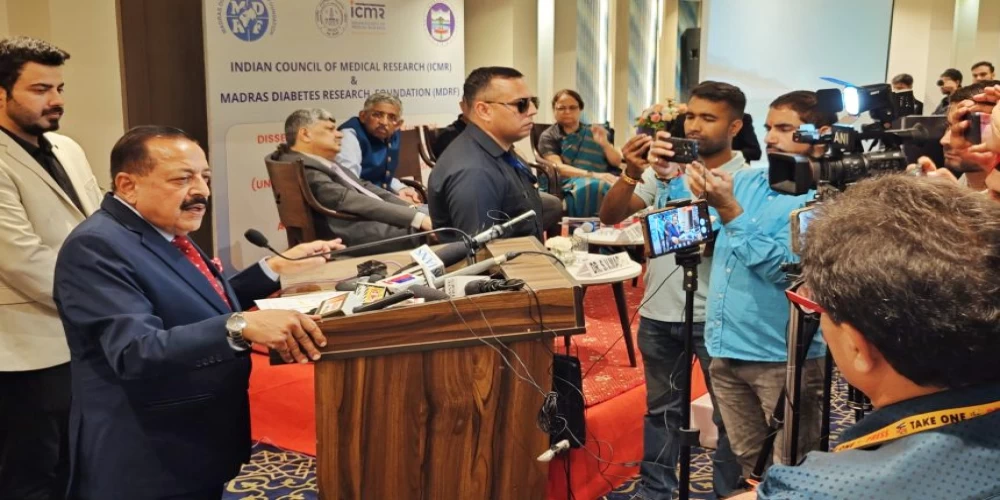 Dr Jitendra Singh releases first-of-its-kind, largest ICMR-India Diabetes 'INDIAB' study Dr Jitendra Singh releases first-of-its-kind, largest ICMR-India Diabetes 'INDIAB' study